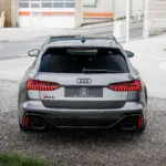 Audi Rs6 grau außen von hinten